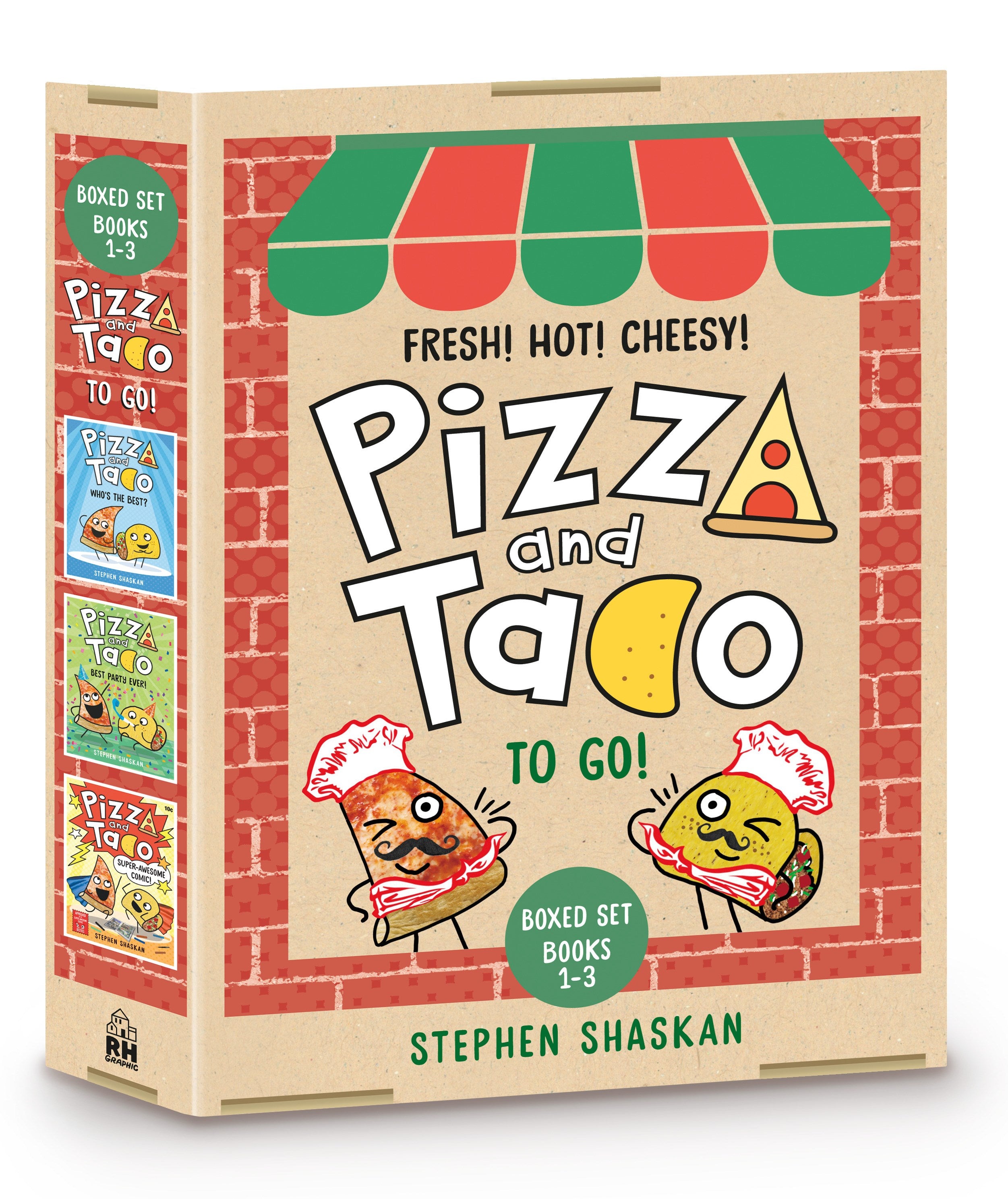 Pizza and Taco To Go! 3-Book Boxed Set: Books 1-3 (A Graphic Novel Boxed Set)