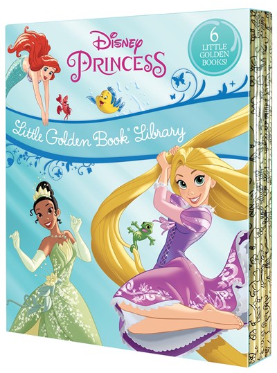 Disney Princess Little Golden Book Library (Disney Princess): Tangled; Brave; The Princess and the Frog; The Little Mermaid; Beauty and the Beast; Cinderella