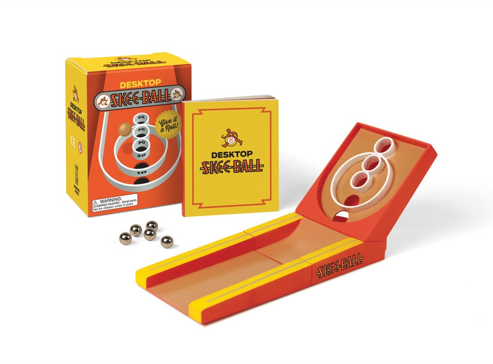 Desktop Skee-Ball: Give it a roll!