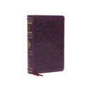 NKJV, Personal Size Reference Bible, Sovereign Collection, Leathersoft, Purple, Red Letter, Comfort Print: Holy Bible, New King James Version