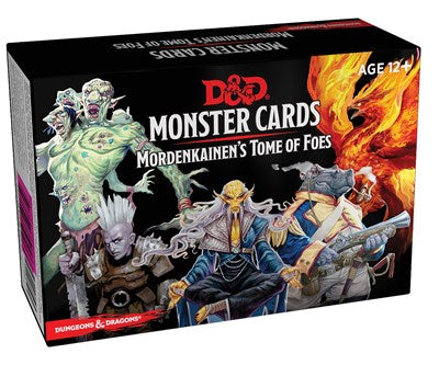 Dungeons & Dragons Spellbook Cards: Mordenkainen's Tome of Foes (Monster Cards, D&D Accessory)