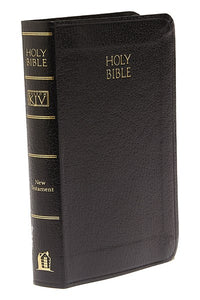 KJV, Vest Pocket New Testament and Psalms, Leathersoft, Black, Red Letter: Holy Bible, King James Version