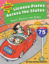 Ultimate Sticker Puzzles: License Plates Across the States : Travel Puzzles and Games