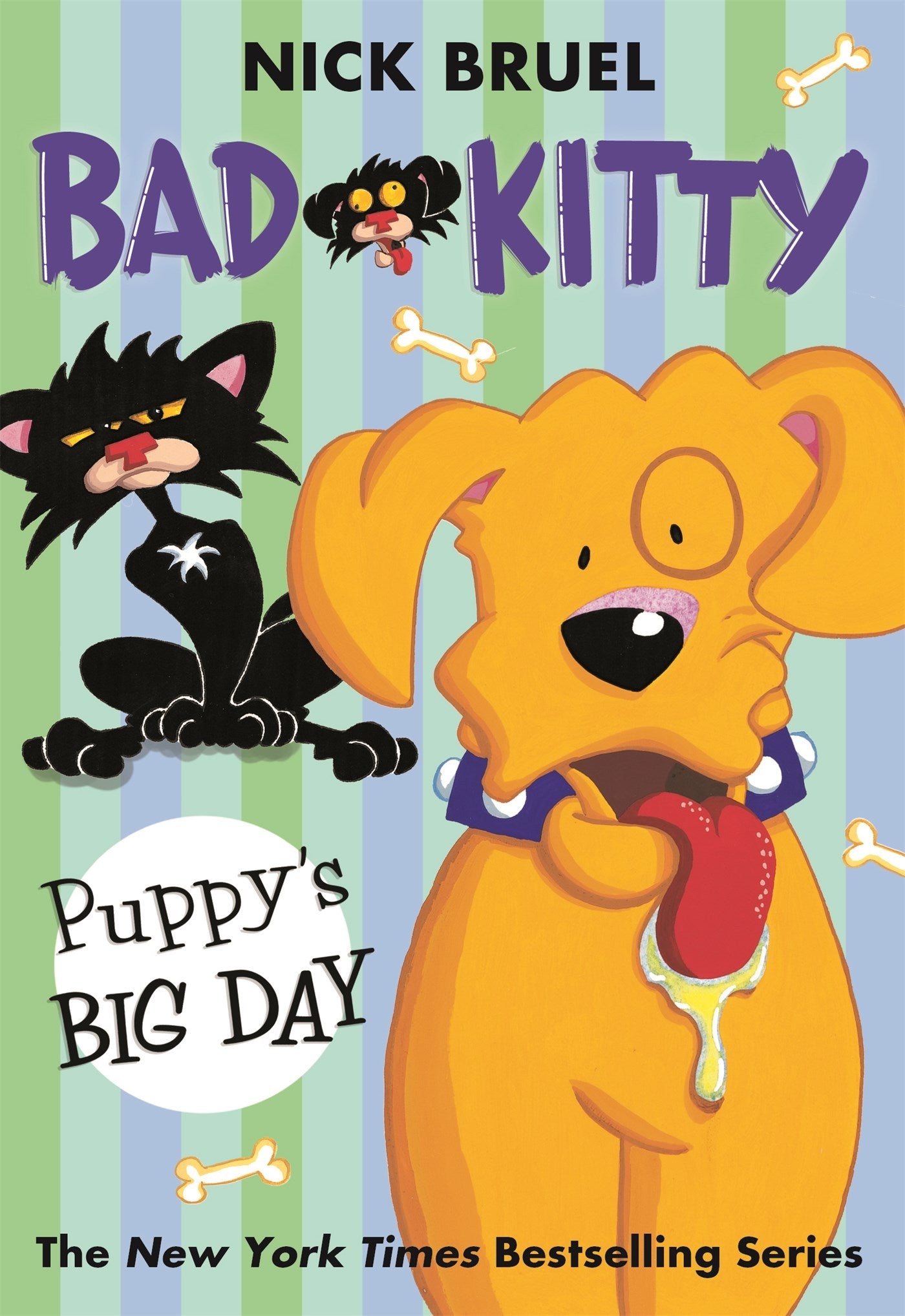 Bad Kitty: Puppy's Big Day (paperback black-and-white edition)