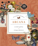 Sticker Studio: Arcana : A Sticker Gallery of Vintage Ephemera