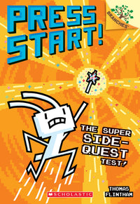 The Super Side-Quest Test!: A Branches Book (Press Start! #6)