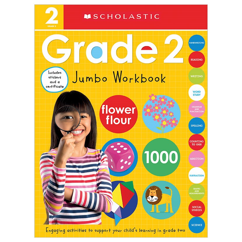 Second Grade Jumbo Workbook: Scholastic Early Learners (Jumbo Workbook)