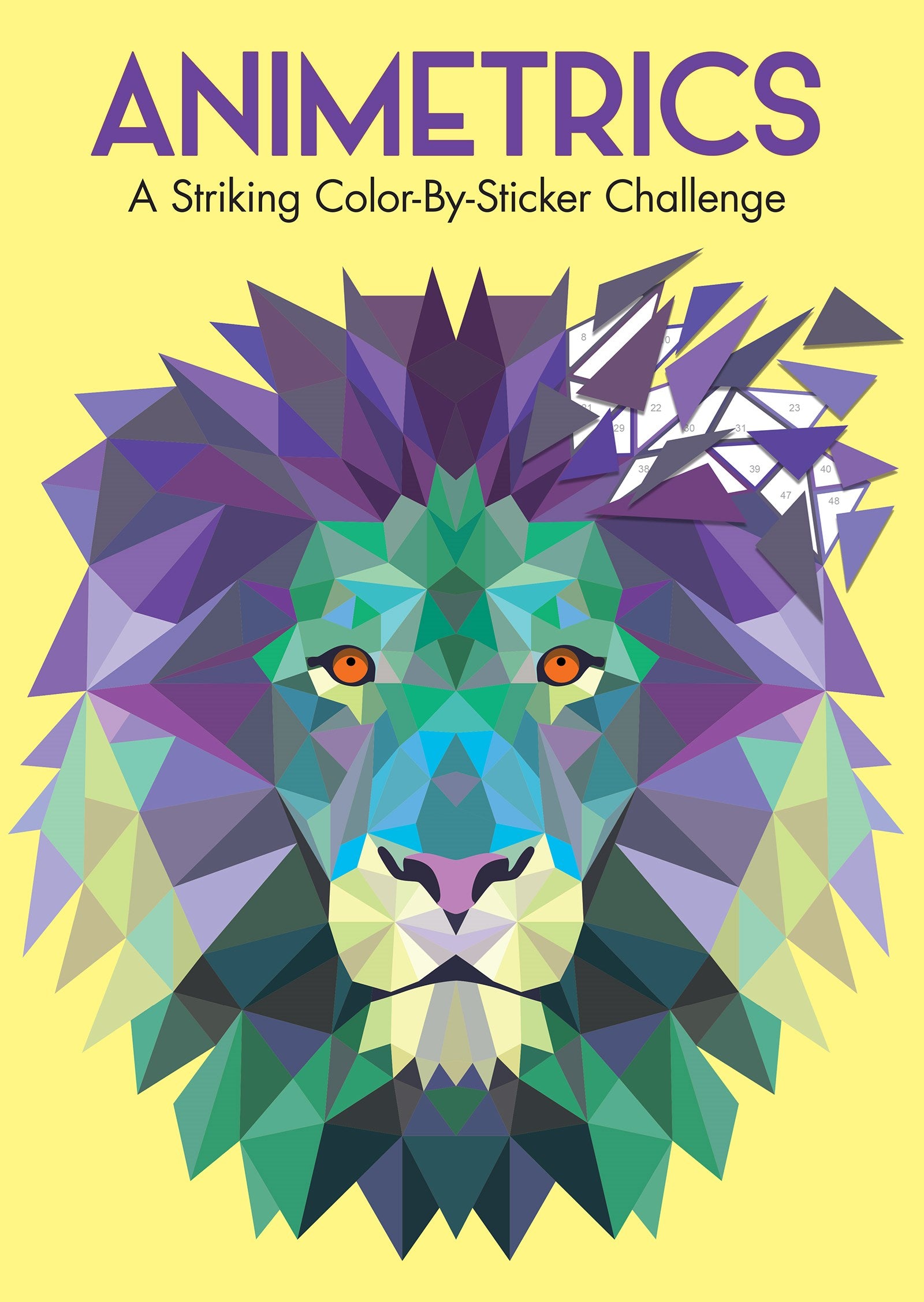 Animetrics: A Striking Color-By-Sticker Challenge