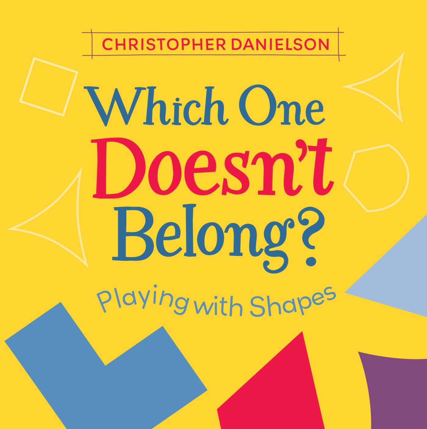 Which One Doesn't Belong?: Playing with Shapes