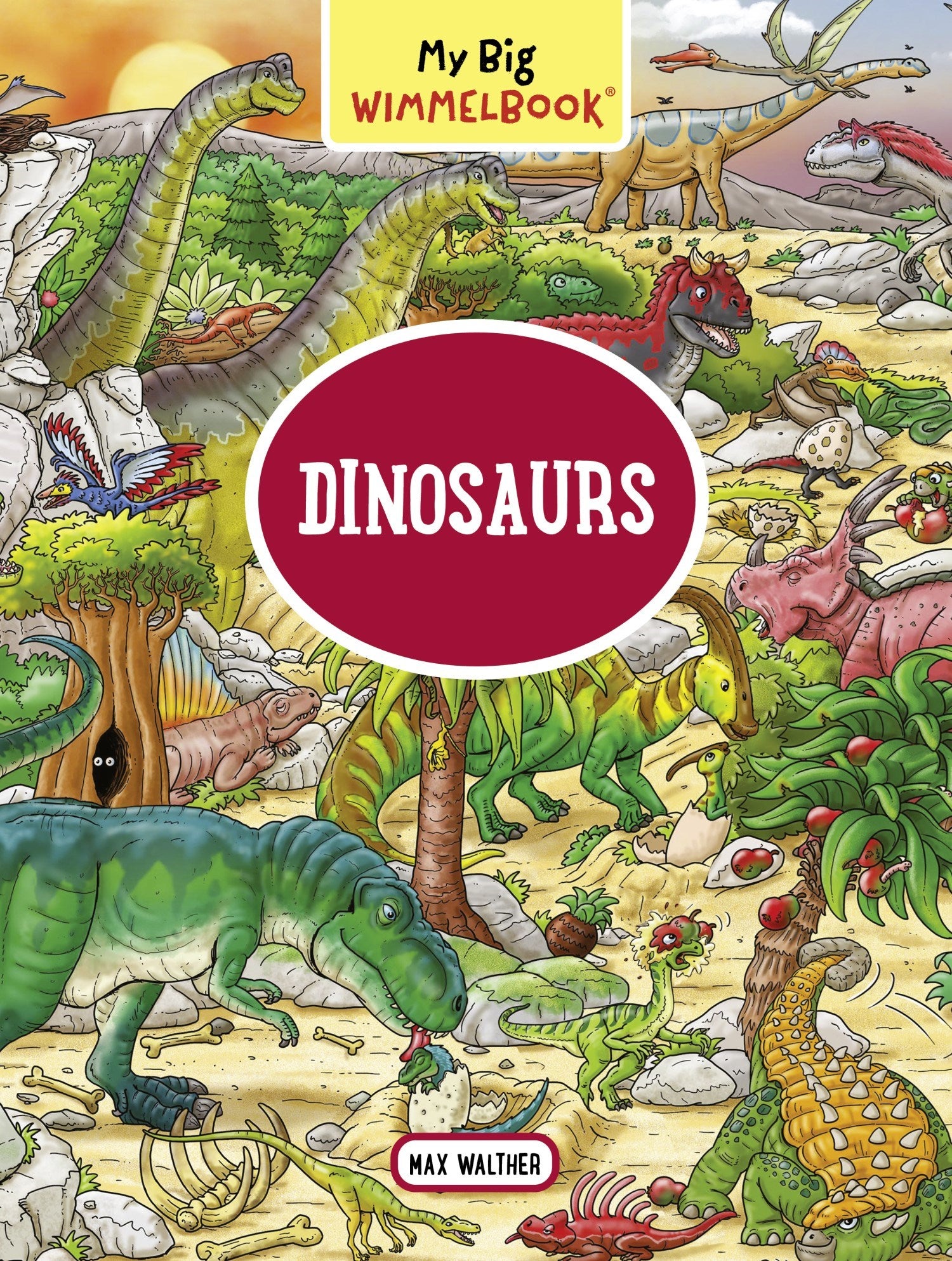 My Big Wimmelbook—Dinosaurs: A Look-and-Find Book (Kids Tell the Story)