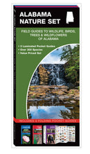 Alabama Nature Set: Field Guides to Wildlife, Birds, Trees & Wildflowers of Alabama