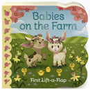 Babies on the Farm: Chunky Lift a Flap Board Book