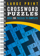 Large Print Crossword Puzzles Blue: Over 200 Puzzles to Complete