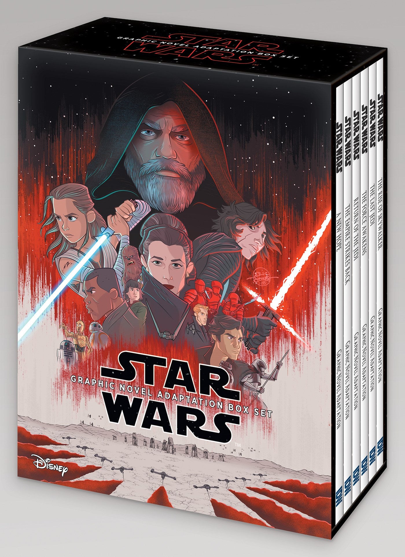 Star Wars Episodes IV–IX Graphic Novel Adaptation Box Set