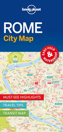 Lonely Planet Rome City Map 1